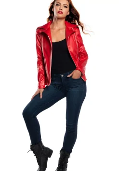 Flash Sale Rubies Costume Riverdale Womens Cherry Blossom Serpent Jacket Tv / Movie Costumes