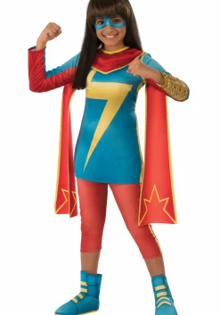 Sale Rubies Costume Secret Warriors Ms. Marvel Costume For Girls Superhero Costumes