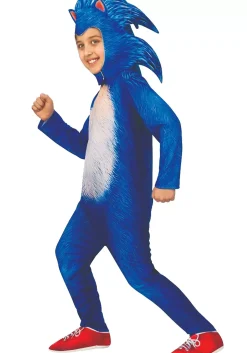 Store Rubies Costume Sonic The Hedgehog Deluxe Movie Costume For Boys Video Game Costumes