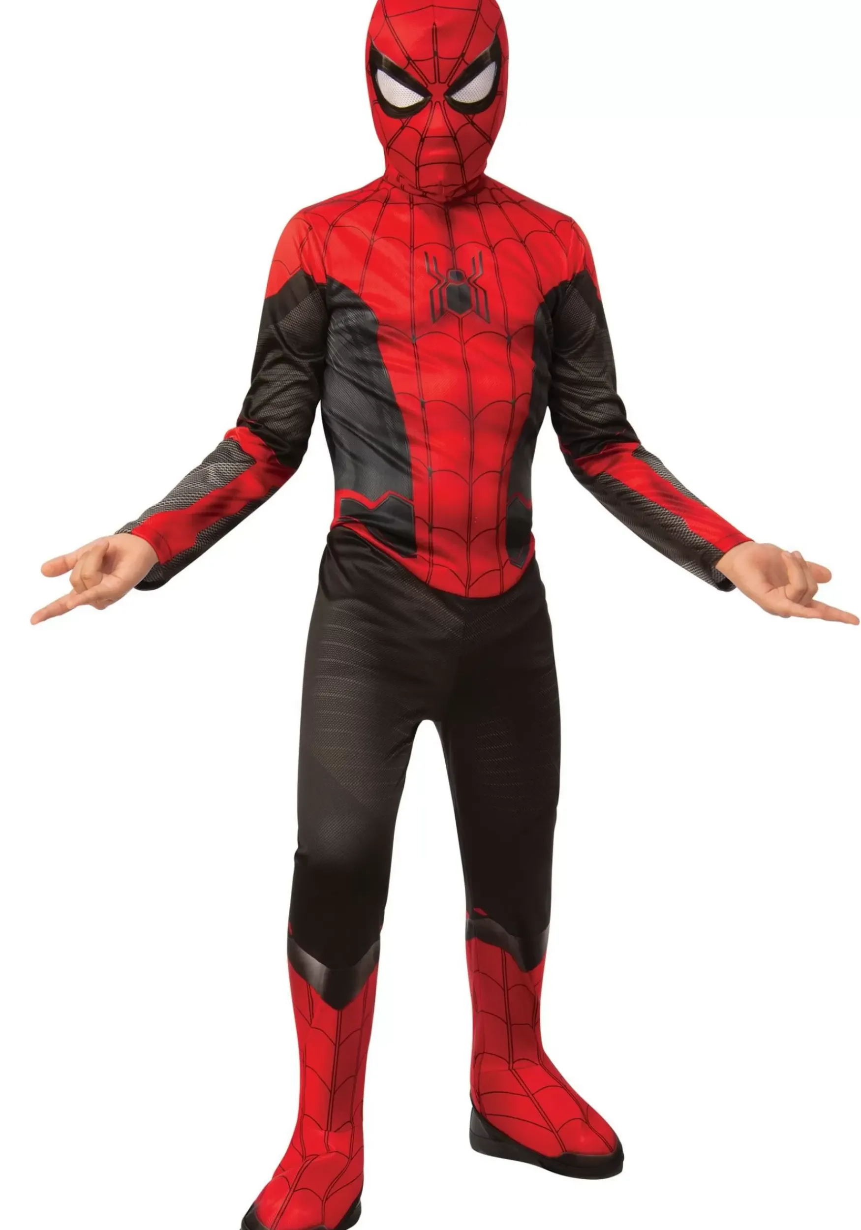 Flash Sale Rubies Costume Spider-Man Far From Home Spider-Man Child Red And Black Classic Costume Superhero Costumes