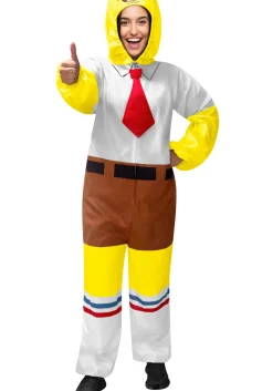 Flash Sale Rubies Costume Spongebob Squarepants Onesie For Adults Tv / Movie Costumes