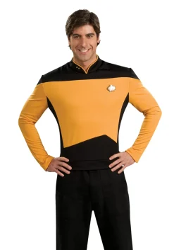 Flash Sale Rubies Costume Star Trek Tng Deluxe Operations Adult Costume Tv / Movie Costumes