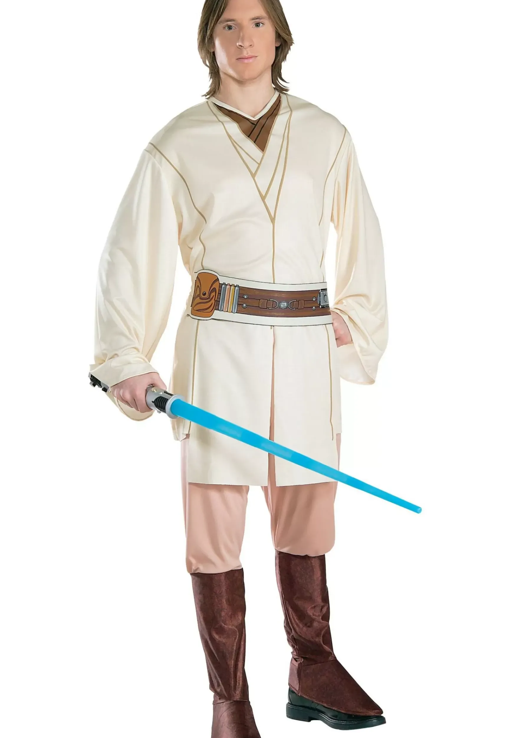 New Rubies Costume Star Wars Young Obi-Wan Kenobi Men's Costume Star Wars Costumes