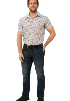 Online Rubies Costume Stranger Things Jim Hopper Hawaiian Shirt (Date Night) Costume For Men Tv / Movie Costumes