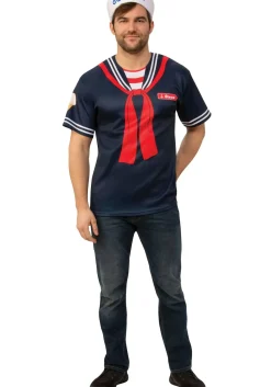 Cheap Rubies Costume Stranger Things Scoops Ahoy Steve Adult Costume Tv / Movie Costumes