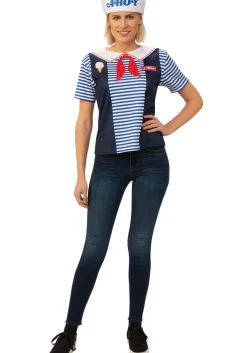 Outlet Rubies Costume Stranger Things Robin Scoops Ahoy Women's Costume Tv / Movie Costumes