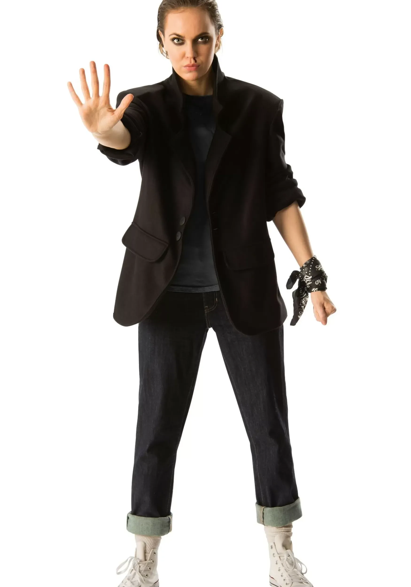 Shop Rubies Costume Stranger Things Punk Eleven Womens Costume Tv / Movie Costumes