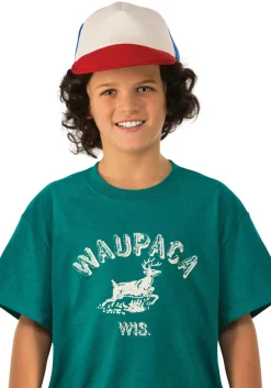 Best Rubies Costume Stranger Things Dustin Waupaca Shirt For Kids Tv / Movie Costumes