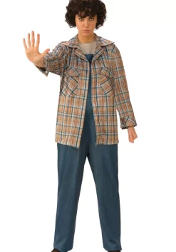 Online Rubies Costume Stranger Things Eleven Adult Plaid Shirt Tv / Movie Costumes