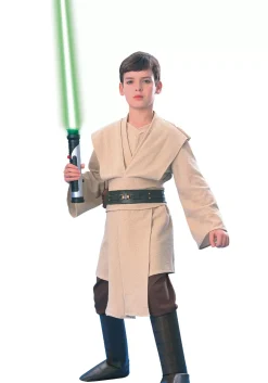 Best Sale Rubies Costume Super Deluxe Child Qui-Gon Jinn Costume Star Wars Costumes