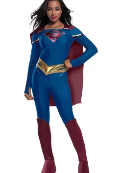 Discount Rubies Costume Supergirl Jumpsuit Costume For Adults Superhero Costumes