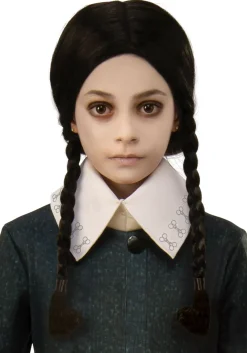 Cheap Rubies Costume The Addams Family Child Wednesday Wig Accessory Tv / Movie Costumes