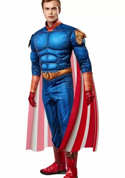 Fashion Rubies Costume The Boys Homelander Deluxe Costume For Adults Superhero Costumes