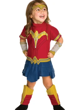 Clearance Rubies Costume Toddler Wonder Woman Fleece Costume Superhero Costumes