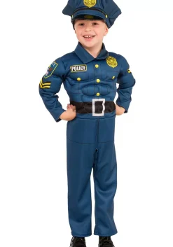 Online Rubies Costume Top Cop Boy's Muscle Costume Uniform Costumes
