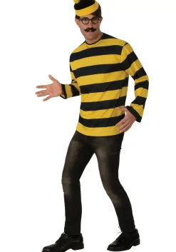 New Rubies Costume Where's Waldo Odlaw Adult Costume Storybook & Fairytale Costumes