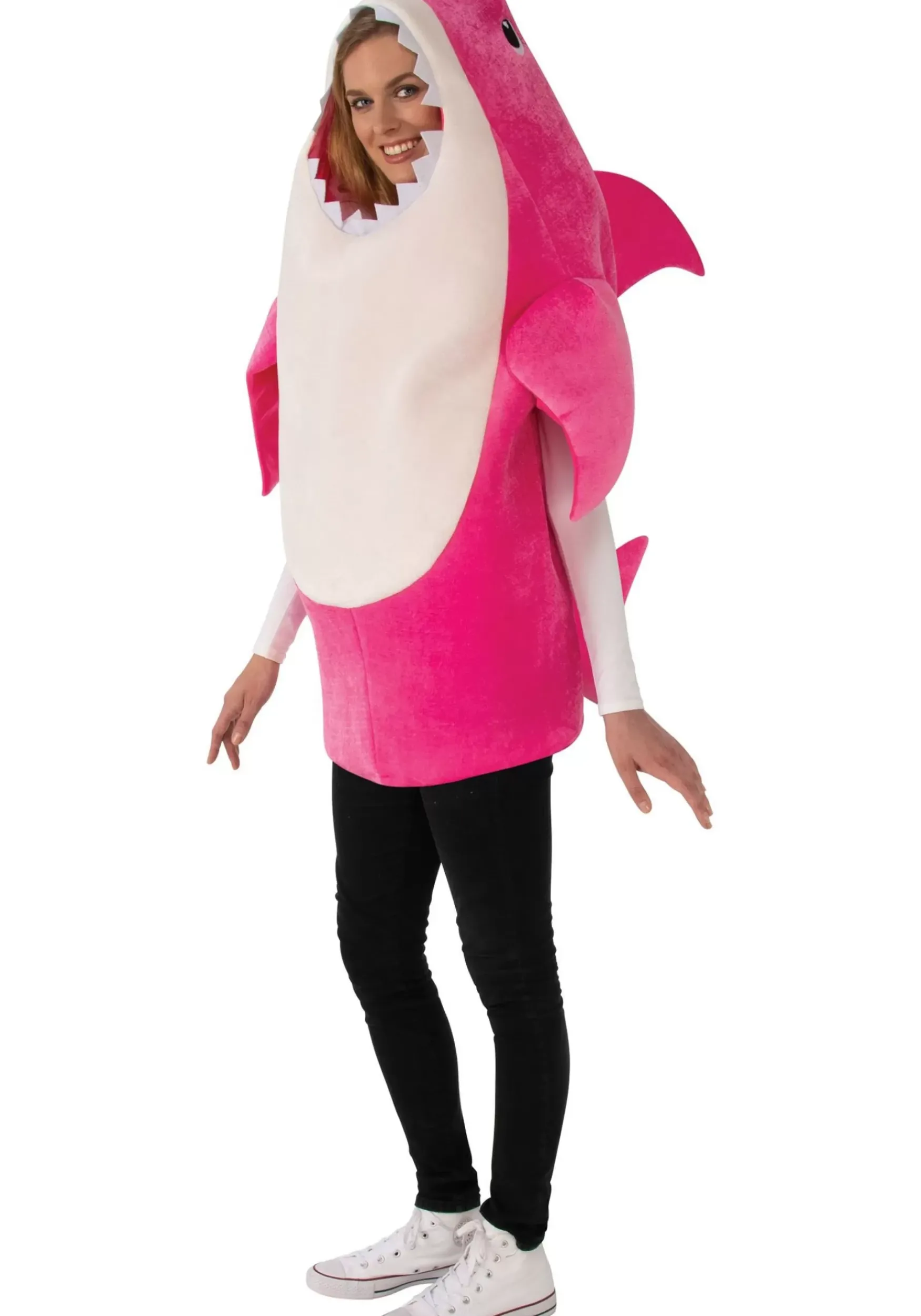 Cheap Rubies Costume Women's Baby Shark Mommy Shark Costume With Sound Chip Tv / Movie Costumes