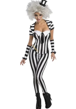 New Rubies Costume Women's Beetlejuice Corset Costume Tv / Movie Costumes