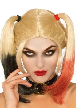 Best Sale Rubies Costume Women's Deluxe Harley Quinn Wig Superhero Costumes