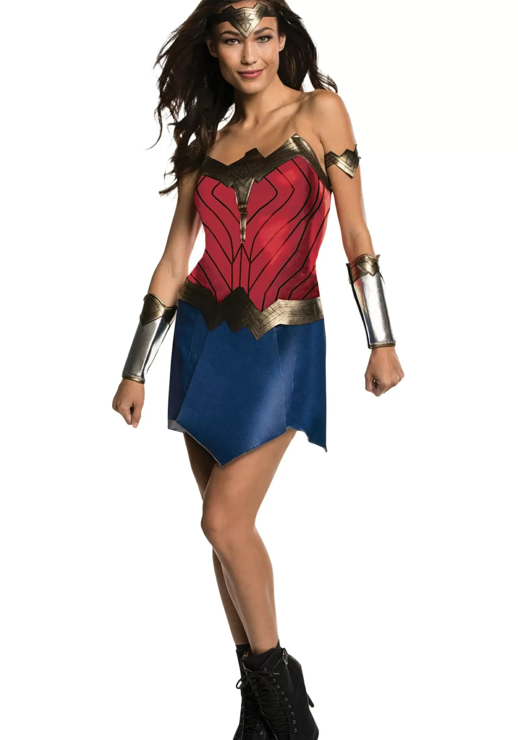 Hot Rubies Costume Wonder Woman Classic Women's Costume Superhero Costumes